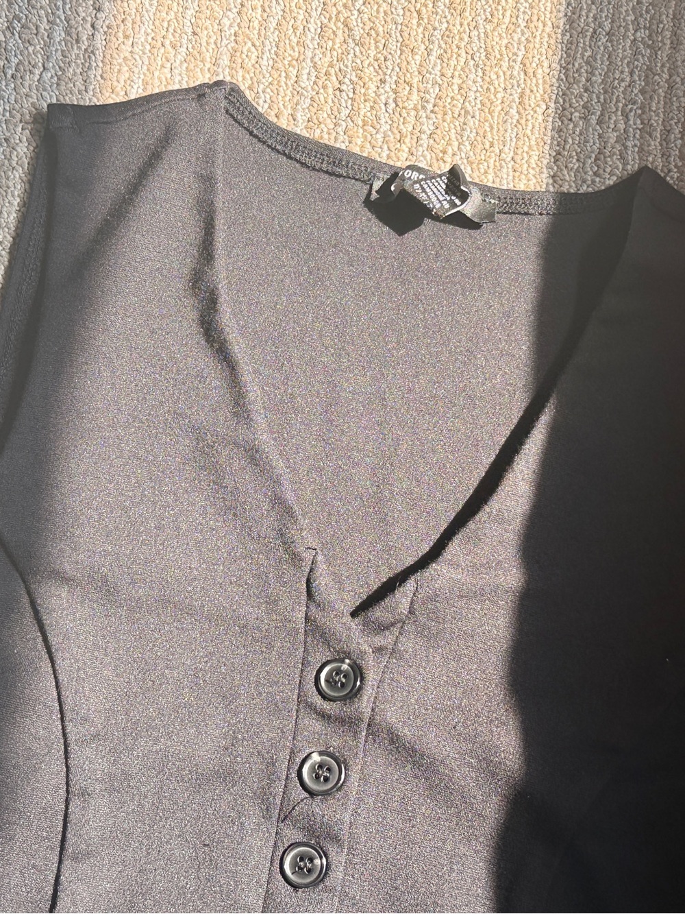 Forever 21 Black Vest!